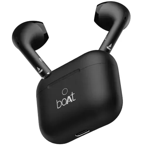 BOAT AIRDOPES ALPHA JET BLACK - JET BLACK