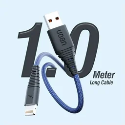 UBON 20W IPHONE LIGHTNING CABLE WR-470 - WHITE