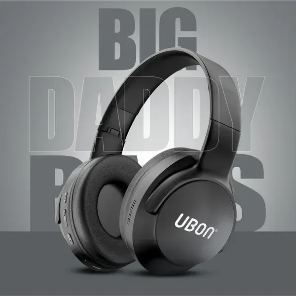UBON FIGHTER HEADPHONE HP-730 GREY - GREY