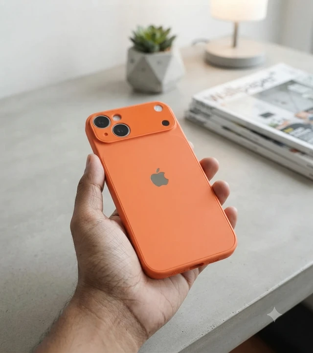 HRK iPhone 15 ORANGE MOBILE Case / Cover - ORANGE