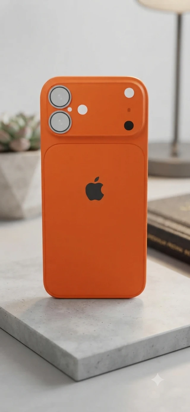 HRK Orange iPhone 16 Style Protective Case / Cover - ORANGE