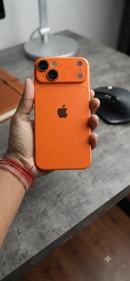 HRK IPHONE 14 PLUS ORANGE MOBILE COVER - ORANGE