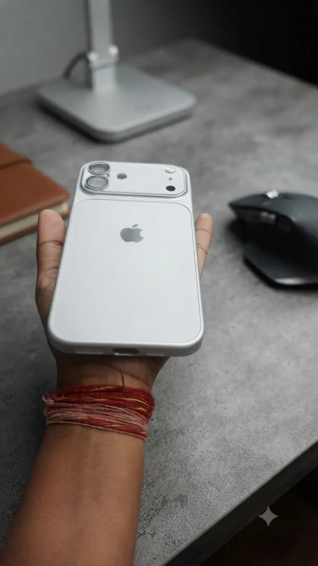HRK IPhone 16 Plus Full Camera Protection Case - Silver