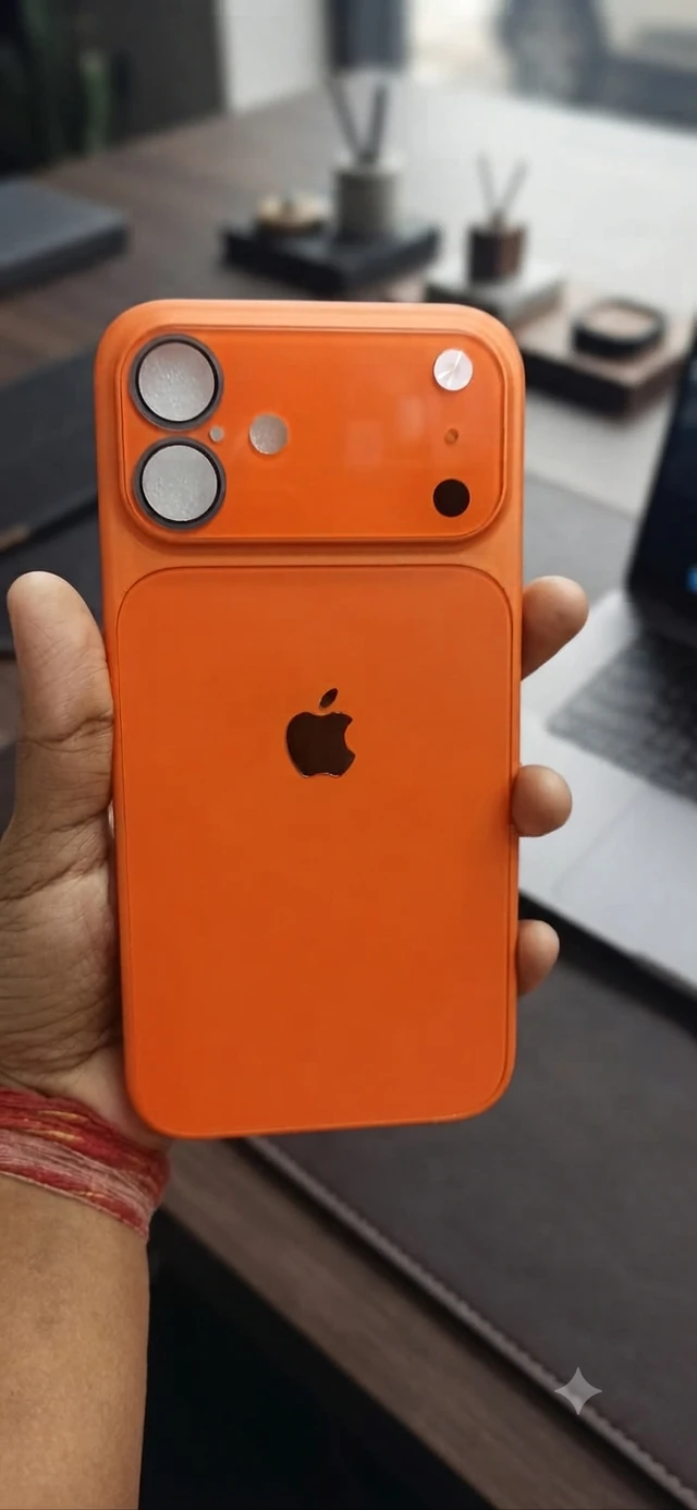 HRK Orange iPhone 16 Style Protective Case / Cover - ORANGE