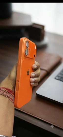 HRK Orange iPhone 16 Style Protective Case / Cover - ORANGE