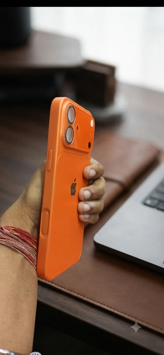 HRK Orange iPhone 16 Style Protective Case / Cover - ORANGE
