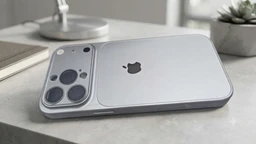 HRK IPHONE 14 PRO ORANGE MOBILE COVER - SILVER