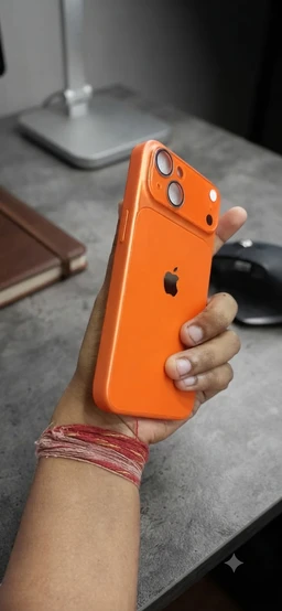 HRK IPHONE 14 PLUS ORANGE MOBILE COVER - ORANGE