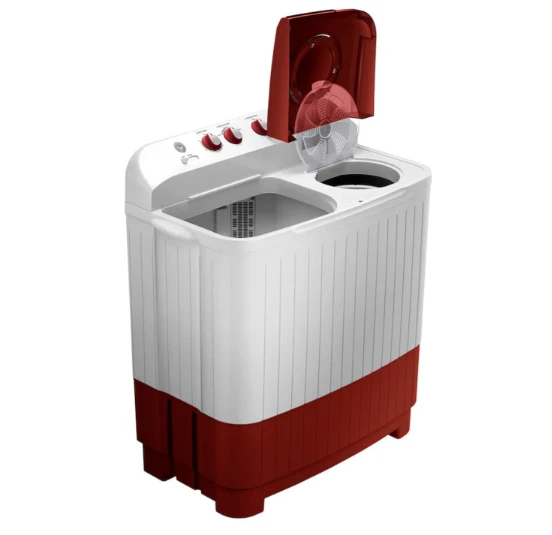 SAMSUNG Samsung 7 kg Semi Automatic Top Load Red, White (WT70C3000RR/TL)