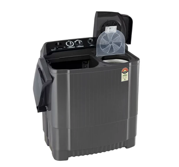 LG WASHING Machine 9.5 kg Semi Automatic Top Load Black (P9555SKAZ)