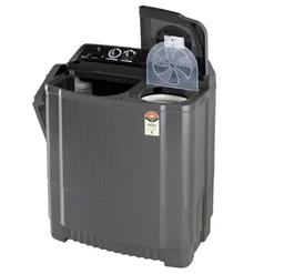 LG WASHING Machine 9.5 kg Semi Automatic Top Load Black (P9555SKAZ)