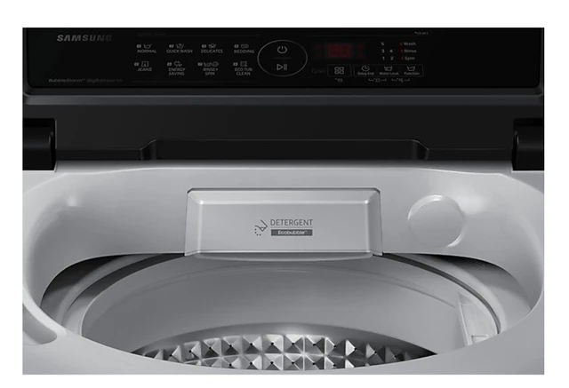 SAMSUNG Samsung WASHING MACHIN 7 kg Fully Automatic Top Load Silver (WA70BG4441BYTL)