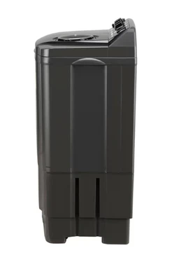 HRK LG WOSHING MACHINE 8 kg Semi Automatic Top Load Black (P8015SKAZ)