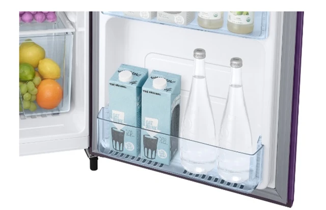SAMSUNG Samsung 183 L Direct Cool Single Door 1 Star Refrigerator (Camellia Plum, RR19H2YC1CR/NL)