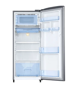 SAMSUNG Samsung 183 L Direct Cool Single Door 2 Star Refrigerator (Elegant Inox, RR20C2712S8/NL)