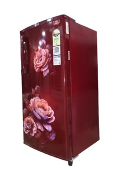 LG 185 L Direct Cool Single Door 1 Star Refrigerator (Wine Rose, GLD191)