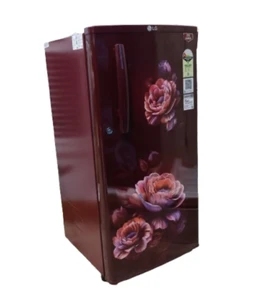LG 185 L Direct Cool Single Door 1 Star Refrigerator (Wine Rose, GLD191)
