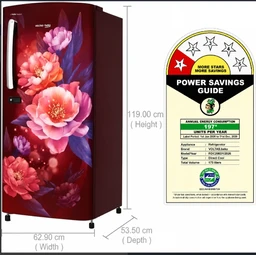 VOLTAS VOLTAS BEKO REF 175LTR 1 STAR RDC208D1/ 1D0WSE0M0000GD STELLA WINE)