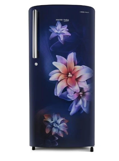 VOLTAS Refrigerators Compare 175 L, 1 Star, Direct Cool Single Door Refrigerator (RDC208E1/ D0BSE0M0000GD, Stella Blue)