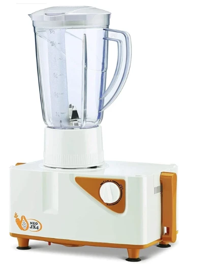 BAJAJ Majesty JX4 Neo JMG 450 W Juicer Mixer Grinder (Majesty JX4 Neo JMG | 2 Jars | White and Yellow)