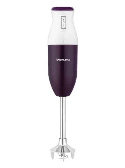 BAJAJ 160 W Purple, White Hand Blender (HB 23)