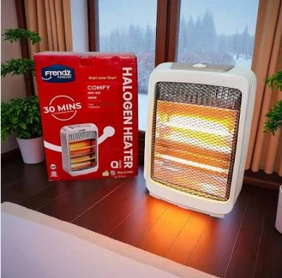 FRENDZ HALOGEN 2 ROD COMFY HHF-422 Comfy 800 Watt Quartz Room Heater