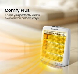 FRENDZ HALOGEN 2 ROD COMFY HHF-422 Comfy 800 Watt Quartz Room Heater