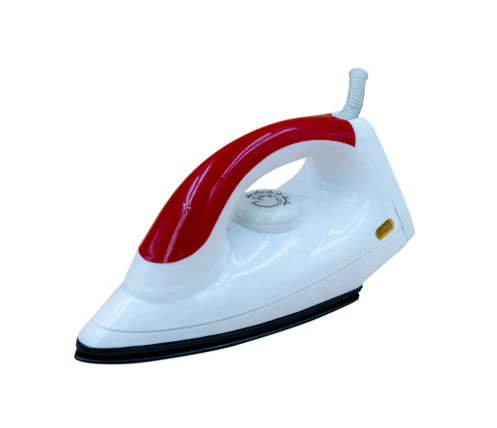 FRENDZ Frendz Forever Zooper FX-1 Dry Electric Iron (750W, White & Red)