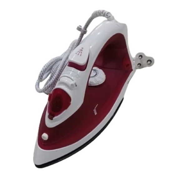 BAJAJ MX 4 Neo Steam Iron | 1250W | Non-Stick Soleplate | 1250 W Steam Iron (Maroon, White)