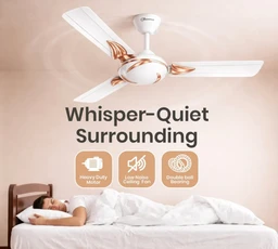FRENDZ FAN 3 1200mm FZ-45Crompass Premium High Speed Ceiling Fan, 1200 mm (48"), Aluminium Winding