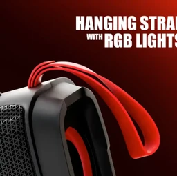UBON 10W Bluetooth Speaker | 10hrs Playtime | RGB Lights SP-43| BT v5.3 | TF, AUX & USB Playback