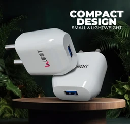 UBON 15W CH-58(V8) 2.4 Amp Wall Charger Fast Charging Adapter with Micro USB Cable for Smartphone & Tablets, BIS Certified, Smart Protection for Short Circuit & Overheating- White
