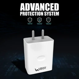 UBON CH-48 | 33W Mobile Fast Charger with Type-C Cable | Premium 33W Power Pro 2.0 Charger with Type-C Cable, Smart IC Protection, and Universal Compatibility (CH-48)