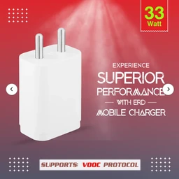 ERD TC-223 USB-A VOOC Charger, 33W