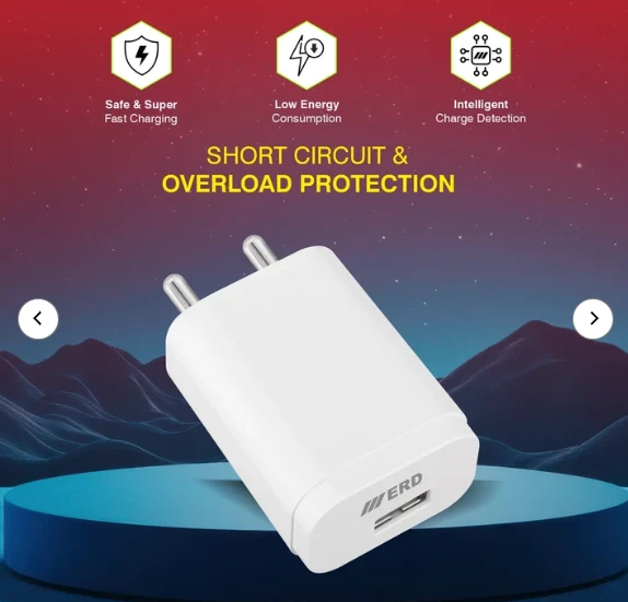 ERD TC-224 USB-A Flash Charger, 44W