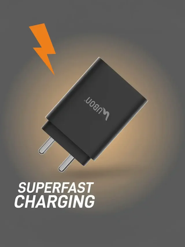 UBON 45W PD ADAPTER CH-33 - BLACK