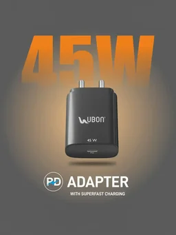 UBON 45W PD ADAPTER CH-33 - BLACK