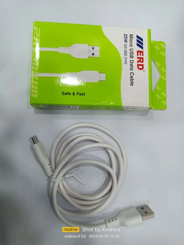 ERD Micro USB Data Cable 25W 1 Meter UC-252