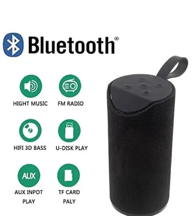 MZ TG-113 (Portable Bluetooth Speaker) Dynamic Thunder Sound with High Bass 10 W Bluetooth Speaker (Black, Stereo Channel)