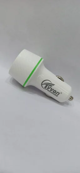 Tyvon C-172 Type-C Dual USB Fast Car Charger, Compatible with C-Type and Micro USB Port