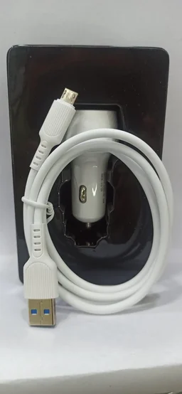 Tyvon C-172 Type-C Dual USB Fast Car Charger, Compatible with C-Type and Micro USB Port