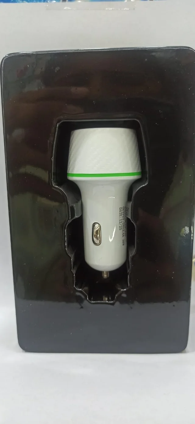 Tyvon C-172 Type-C Dual USB Fast Car Charger, Compatible with C-Type and Micro USB Port