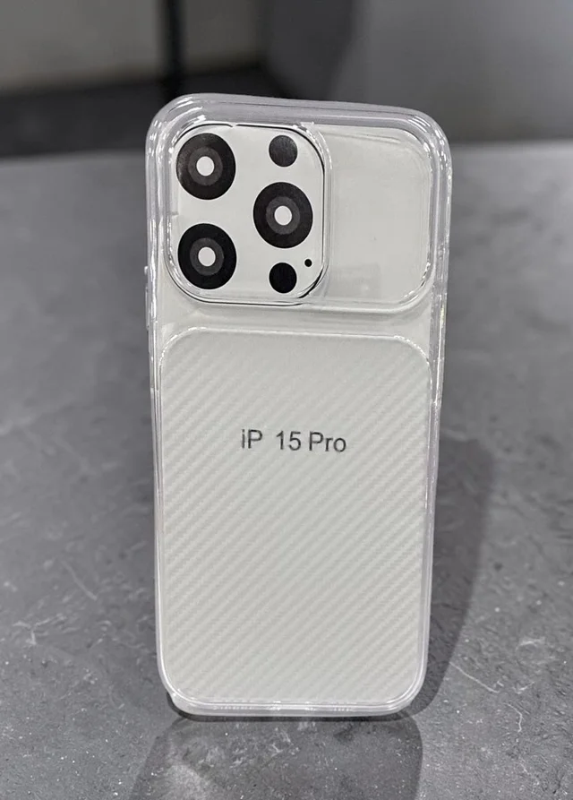 HRK Back Case for iPhone 15 Pro MOBILE COVER - Transparency
