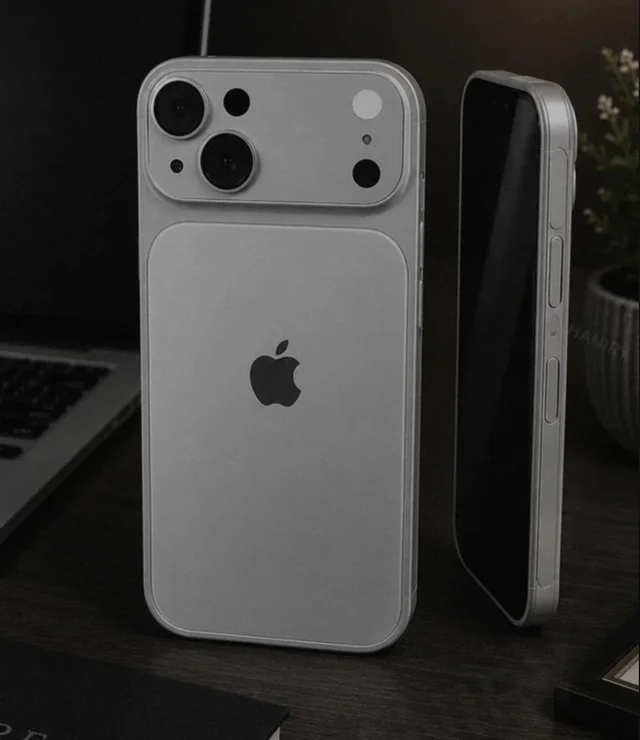 HRK IPHONE 14 PLUS ORANGE MOBILE COVER - SILVER