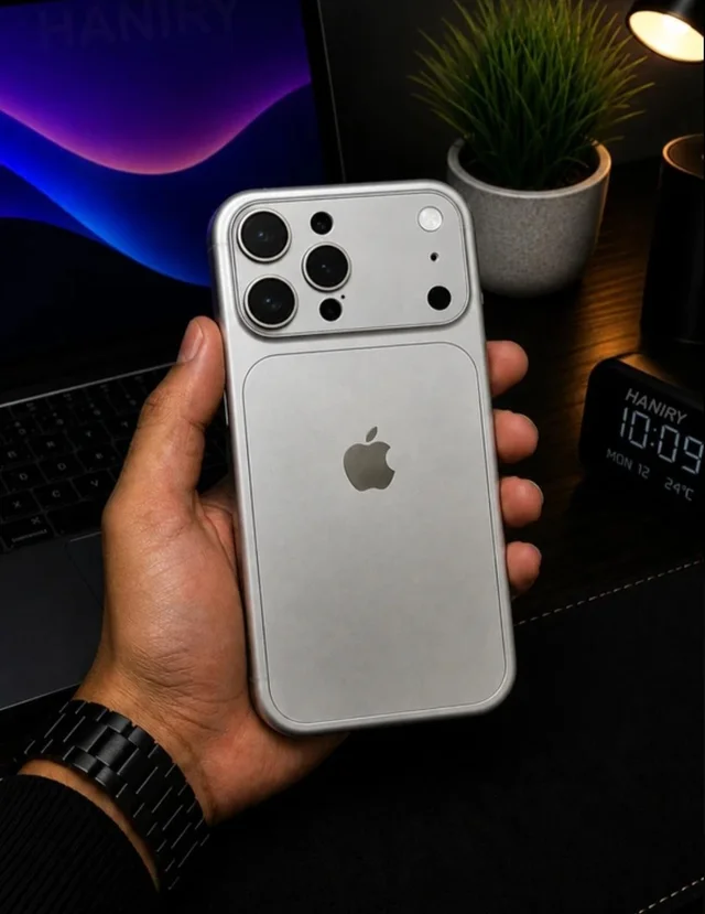 HRK iPhone 13 Pro Full Camera Protection Case - silver