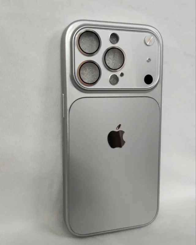 HRK iPhone 13 Pro Full Camera Protection Case - silver