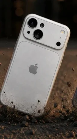 HRK iPhone 15 ORANGE MOBILE Case / Cover - SILVER