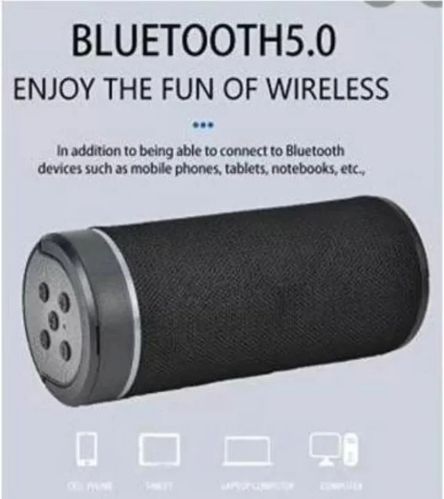 MZ TG-113 (Portable Bluetooth Speaker) Dynamic Thunder Sound with High Bass 10 W Bluetooth Speaker (Black, Stereo Channel)