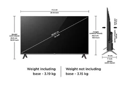 HRK TCL 32-Inch Smart Android LED TV (32S4500A) ā Best Budget Entertainment - BLACK