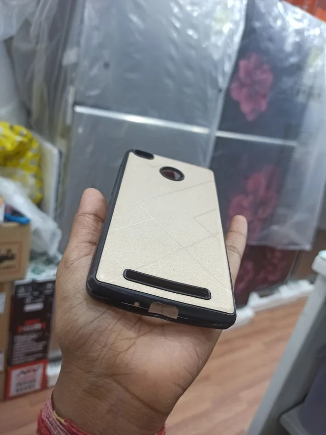 HRK Back Case Cover for Xiaomi Mi Redmi 3S Prime - GOLDN